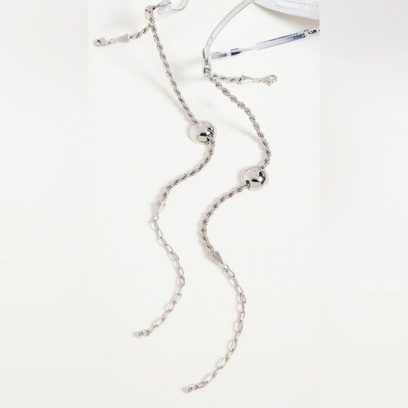 Ferragamo Denise Sandals 70mm in Silver, New, Size 7 - Picture 5 of 16